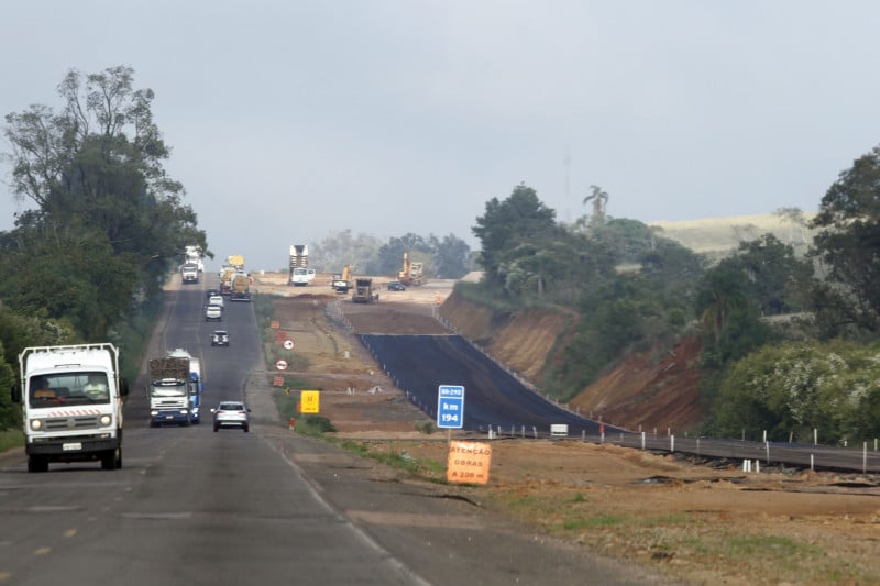 Até o momento, as obras estavam focadas nos lotes 3 (foto) e 4