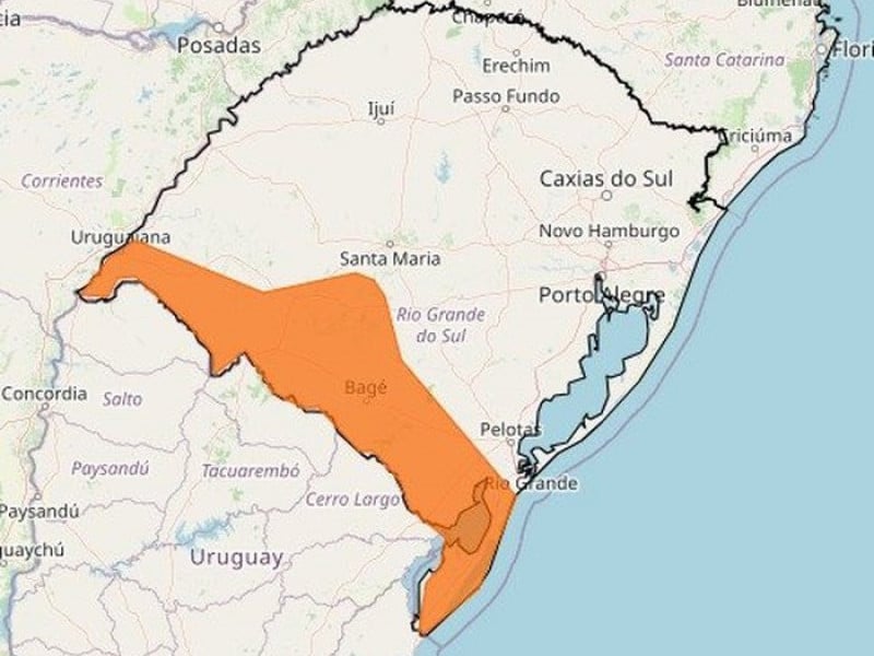 Centro, Oeste, Sul e Leste devem a ser as regiões mais afetadas.