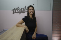 Rachelle Moraes é a empreendedora à frente da gelateria Tropino