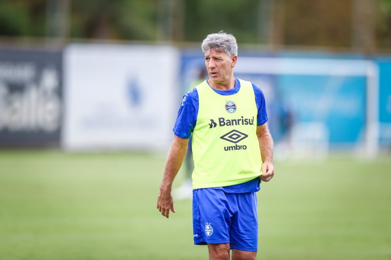 Tricolor de Portaluppi se reapresentou nesta quarta de olho na estreia do Brasileiro