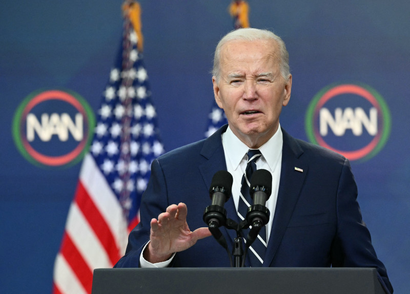 Biden divulgou nota  sobre a tragédia climática no site da Casa Branca