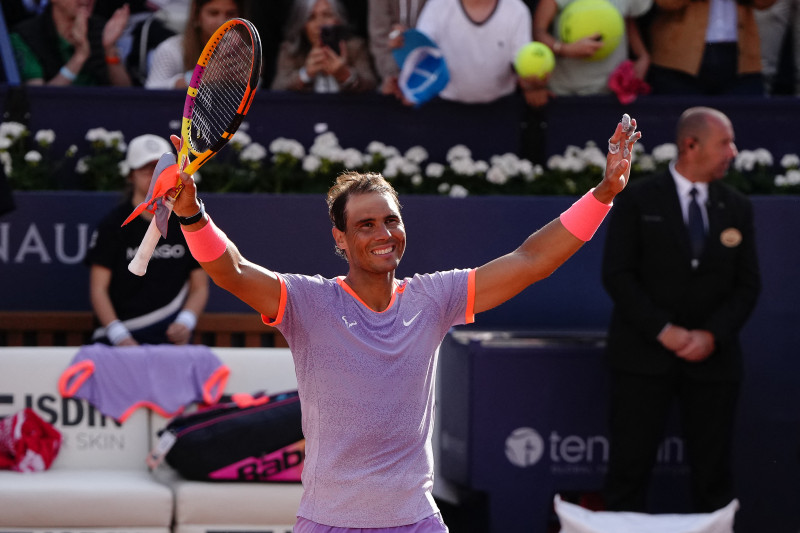 Nadal entrou em quadra no Barcelona Open e voltou a competir após três meses de ausência no circuito da ATP