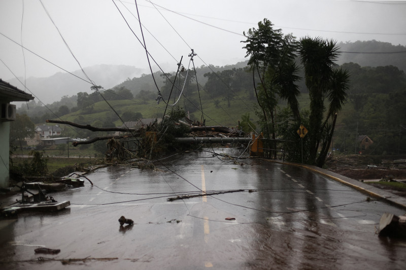 Localidade, com pouco mais de 8 mil habitantes, é uma das mais afetadas pelo clima