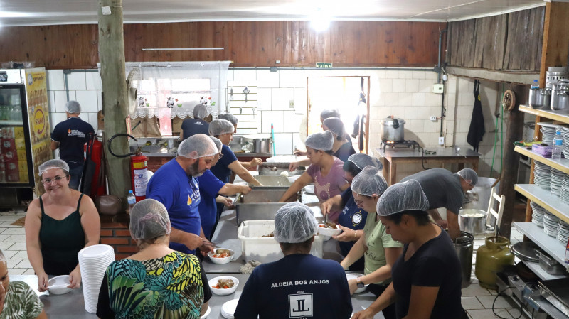 Abrigos de Gravataí recebem famílias da cidade e de outros municípios da RMPA