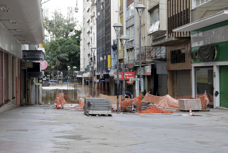 Mesmo atingido pela enchente de maio, Centro da Capital se manterá como área consolidada