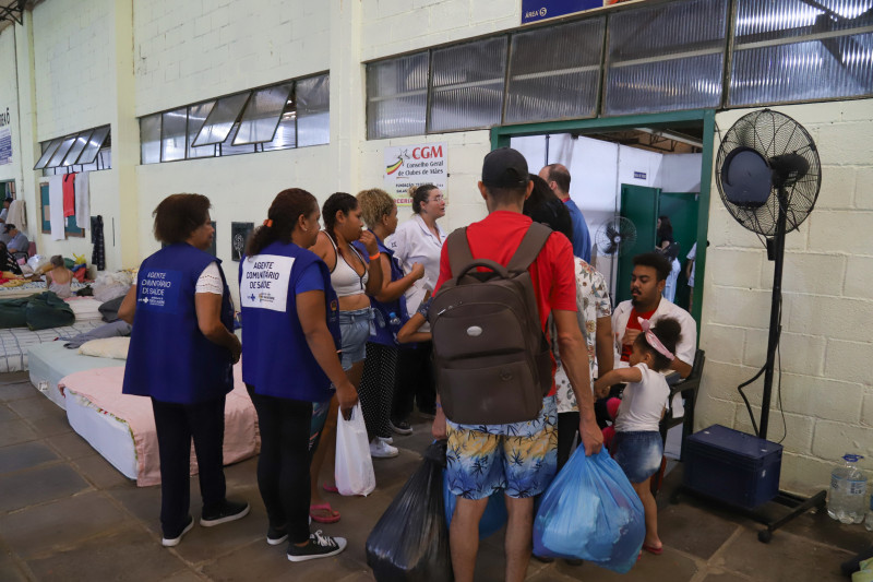 Atendimentos em abrigos reduzem equipes nas Unidades de Saúde