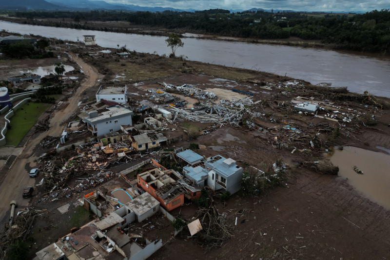 Lajeado, no Vale do Taquari, é um dos 461 municípios afetados pelas inundações 