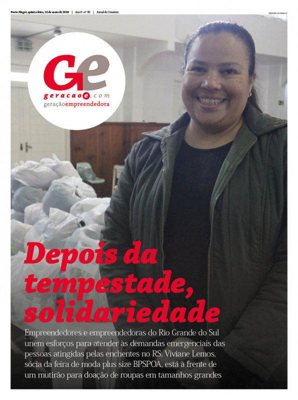 Confira a capa do GeraçãoE desta quinta-feira, 16 de maio de 2024 Foto: REPRODUÇÃO/JC
