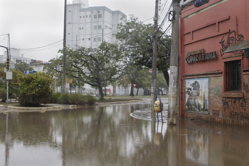 No início do mês, a região foi fortemente atingidas pelas cheias