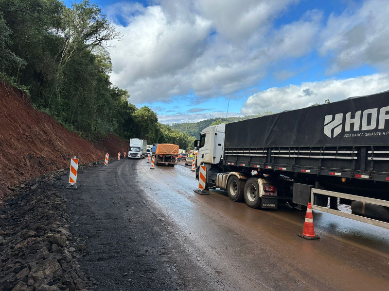 Rodovia estava com bloqueio total desde o dia 16 de maio