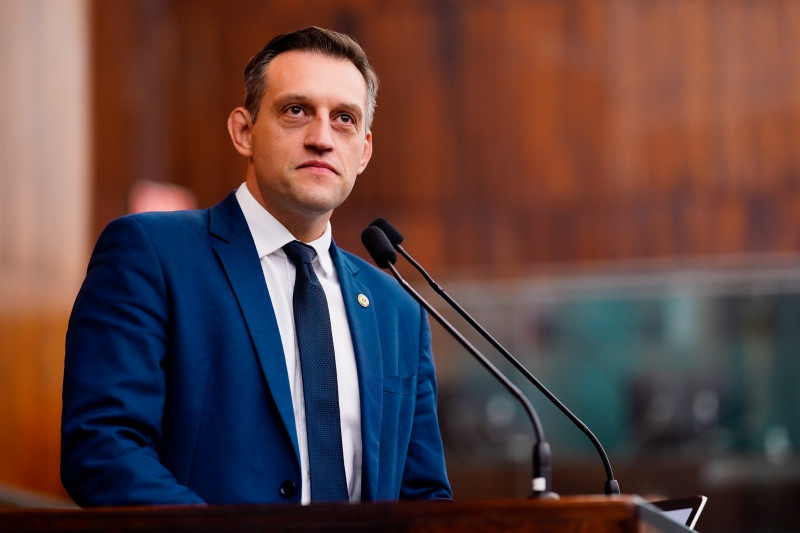 Guilherme Pasin, deputado estadual, líder da Bancada do PP na Assembleia
