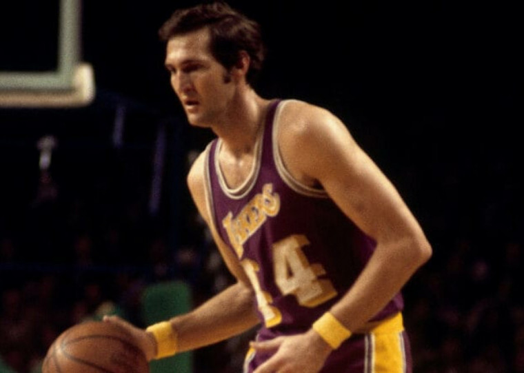 Jerry West foi 14 vezes All-Star da NBA e uma vez eleito o melhor jogador da liga