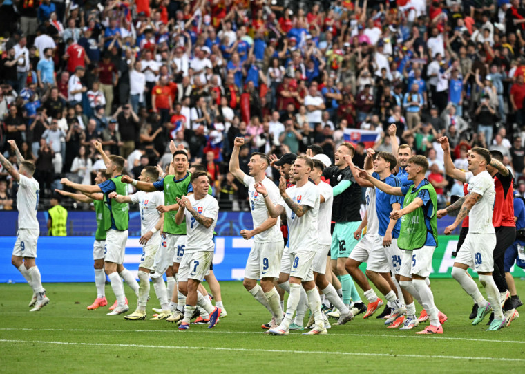 Primeira zebra desta edição da Eurocopa, a Eslováquia derrubou a favorita Bélgica na sua estreia