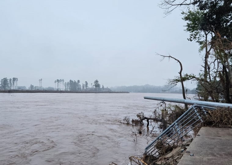 Novos temporais devem contribuir para cheias e deslizamentos na metade norte do Estado