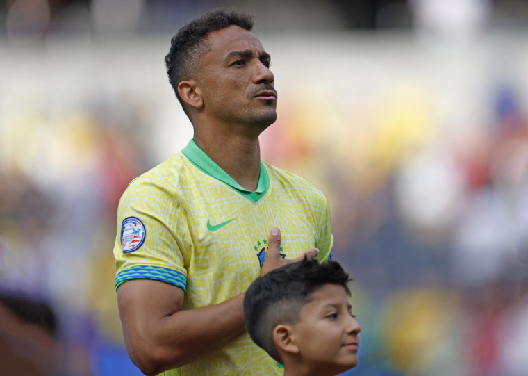 Danilo foi escolhido por Dorival Junior para ser o capitão da seleção brasileira na Copa América