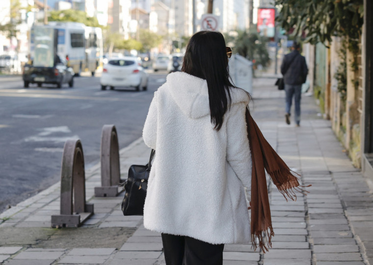 O frio no Estado é influência de uma massa de ar frio de origem polar