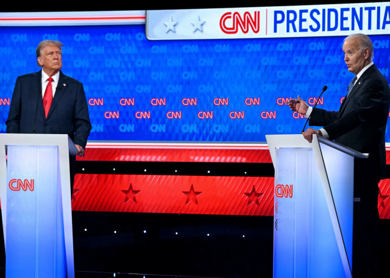 Desempenho do presidente no debate com Trump foi muito criticado