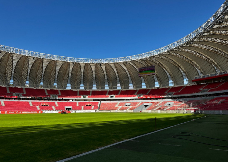 Clube mudou o responsável pelo gramado do Beira-Rio