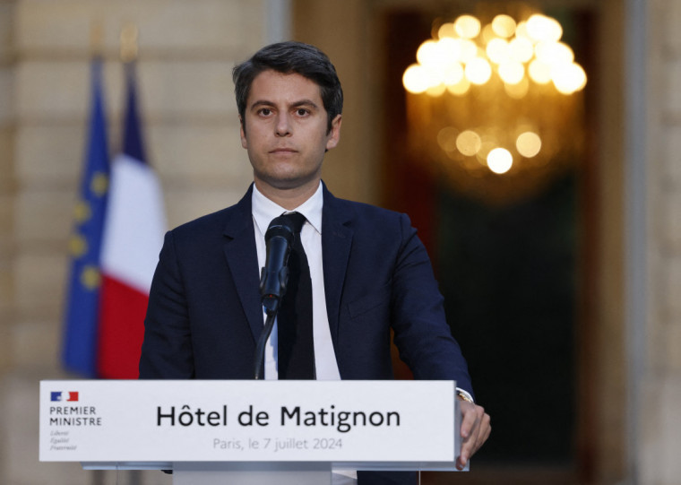 Gabriel Attal foi nomeado primeiro-ministro por Macron há sete meses