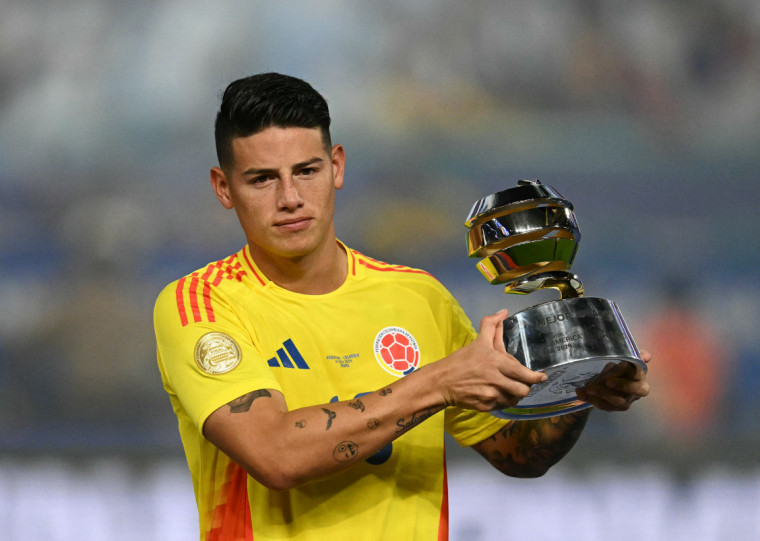 James Rodríguez não saiu com o título, mas foi o destaque da competição