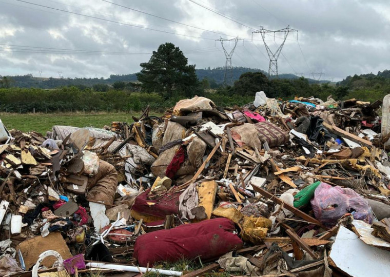 Aterro de Gravataí já recebeu 48 mil toneladas de resíduos vindos da Capital