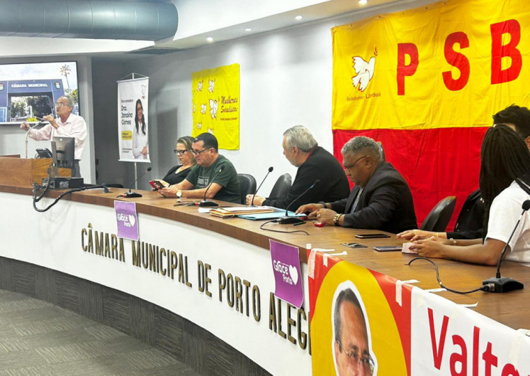 Votação entre filiados do PSB de Porto Alegre ocorreu durante convenção do partido, na manhã deste sábado (3)