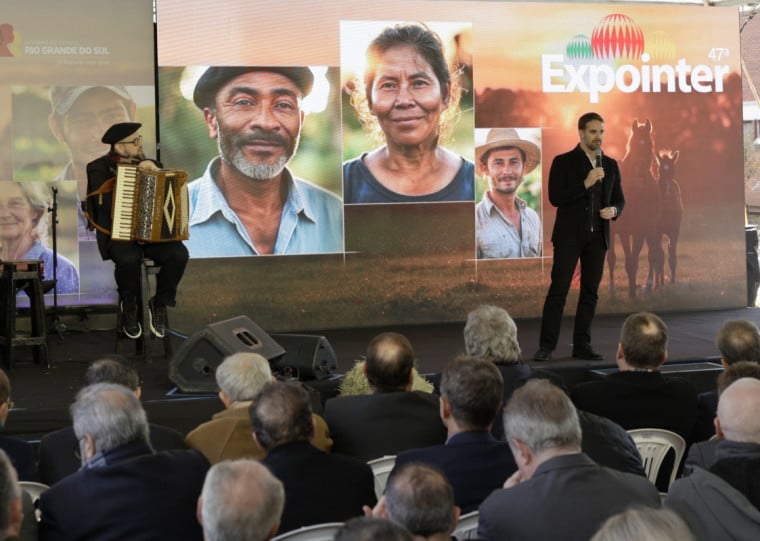 Leite projeta Expointer promissora e renova críticas à União por demora em apresentar soluções para crise no agro