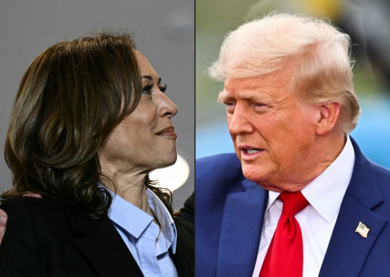  Kamala aparece ligeiramente à frente de Trump em Nevada, Carolina do Norte e Wisconsin