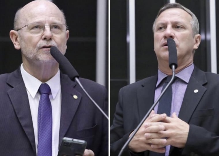 Bohn Gass (e) e Ubiratan Sanderson (d) têm interpretação diferente sobre responsabilização dos atos de 8 de janeiro