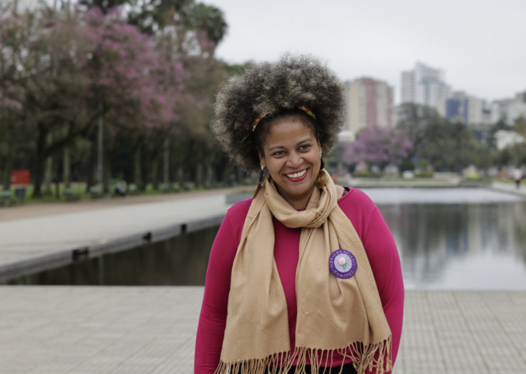 Tamyres Filgueira (PSOL) é candidata a vice-prefeita na chapa de Maria do Rosário (PT)