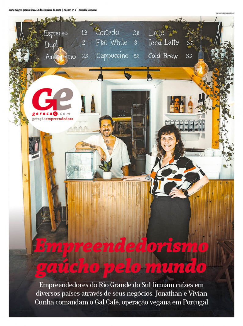 Confira a capa do GeraçãoE desta quinta-feira, 19 de setembro de 2024  Foto: REPRODUÇÃO/JC