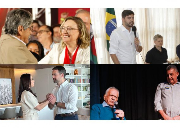 Confira quem está apoiando as candidaturas ao Executivo da Capital
