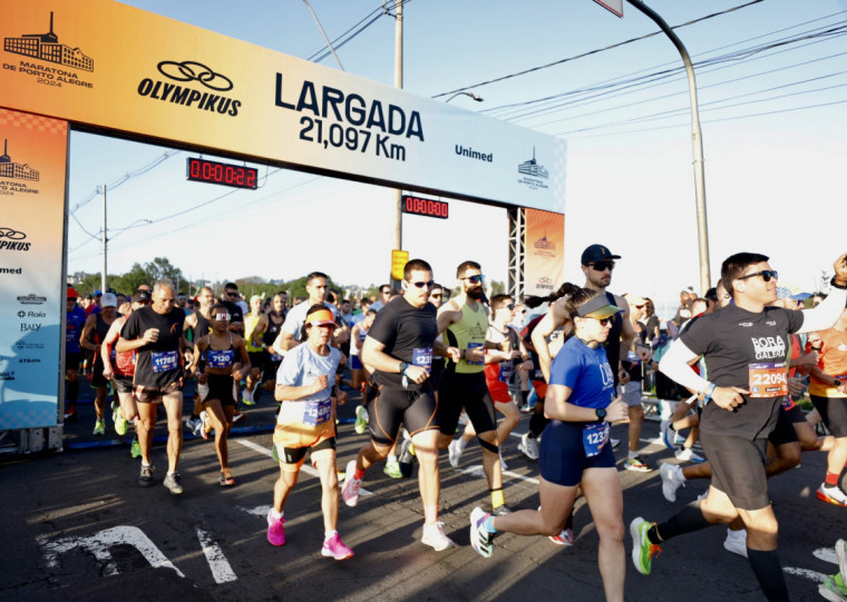 Prova integra a programação da 39ª Maratona Internacional de Porto Alegre