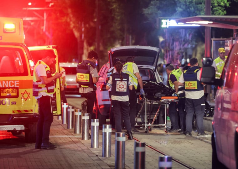 Tiroteio ocorreu no Jerusalem Boulevard, uma via arborizada e importante rota de transporte público no bairro de Jaffa