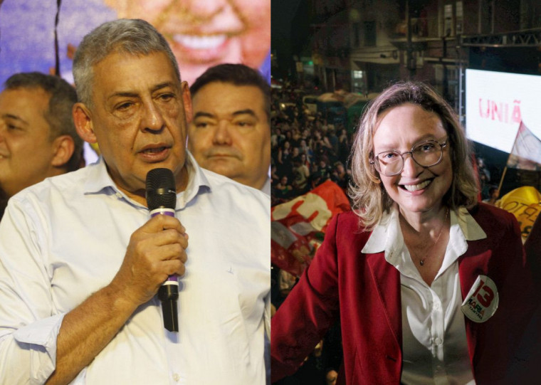 Sebastião Melo (MDB) e Maria do Rosário (PT) disputam segundo turno à prefeitura de Porto Alegre