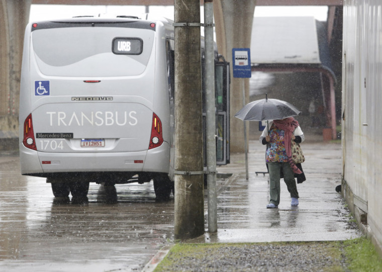 Ciclone extratropical no Uruguai traz precipitação e risco de vendavais