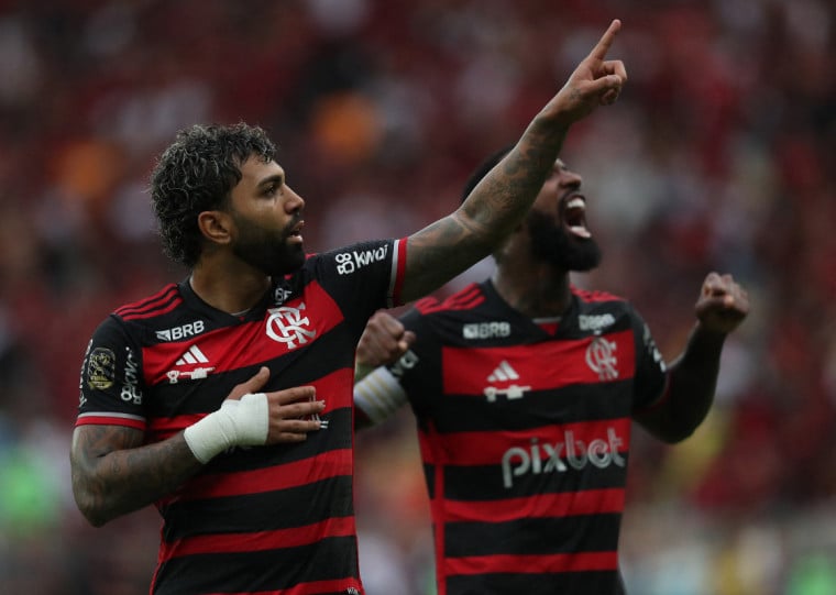 Na ocasião, o atacante Gabigol balançou as redes duas vezes 