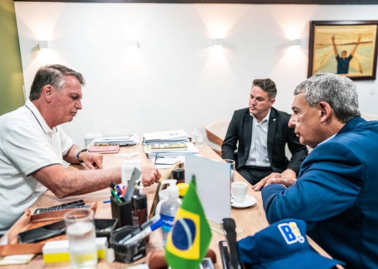 Reunião aconteceu na sede nacional do Partido Liberal e foi intermediada pelo deputado federal gaúcho Luciano Zucco (PL), que também comanda a sigla na capital gaúcha