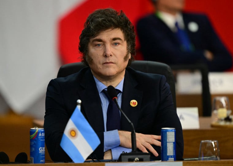  Javier Milei já havia declarado que a Argentina não faria "acordos com comunistas"