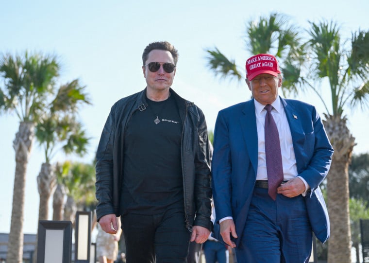 Elon Musk, aliado bilionário do presidente eleito dos Estados Unidos Donald Trump