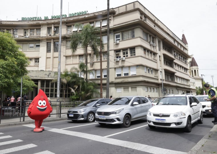 O HPS de Porto Alegre também realiza ação nesta segunda-feira 