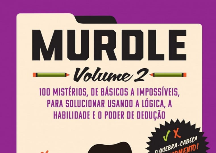 Livro Murdle - Volume 2, do escritor norte-americano G.T. Karber