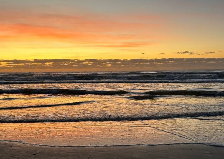 Praia do Hermenegildo, em Santa Vitória do Palmar, é uma das opções para os banhistas que estiverem na região Sul do RS durante o verão