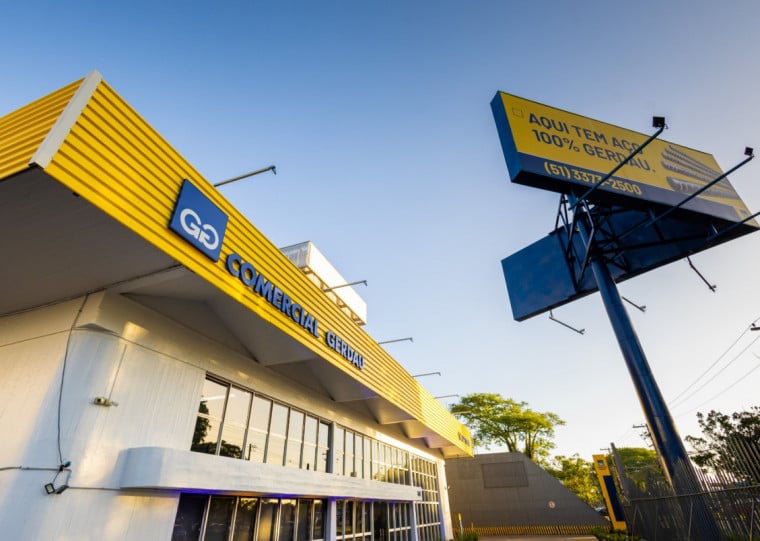 A Comercial Gerdau possui mais de 70 lojas em todo o Brasil