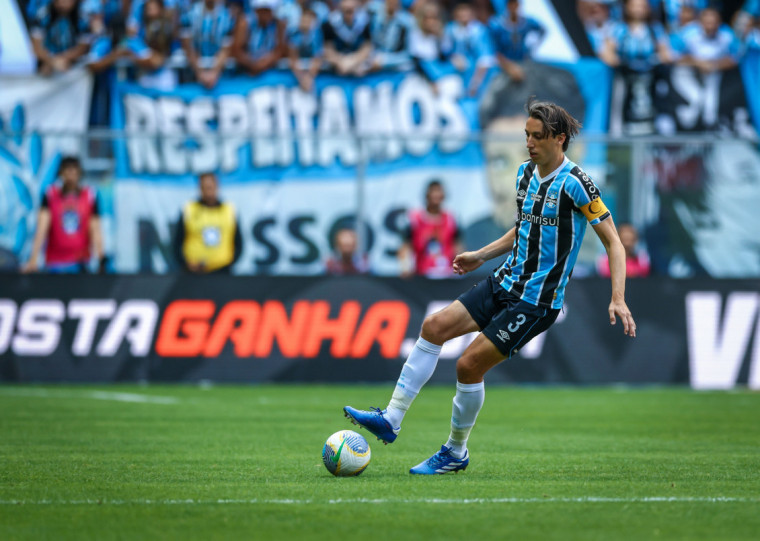 O confronto marcou a última partida de Geromel pelo Tricolor