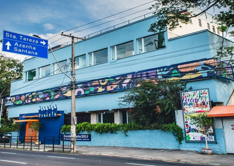 Escola Projeto fica na avenida Ipiranga em Porto Alegre