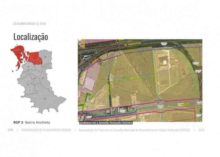 Estudo de Viabilidade Urbanística recebeu parecer contrário da relatoria da OAB/RS no início de dezembro; na imagem, apresentação do pedido