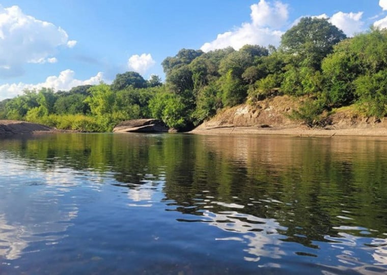 Nicanor Azambuja, João Dóglia e Diogo Madruga nomeiam estrutura sobre o rio Camaquã