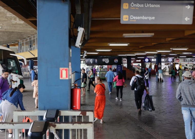 Previsão é que mais de 15 mil pessoas retornem do Litoral Norte pela Estação Rodoviária da Capital