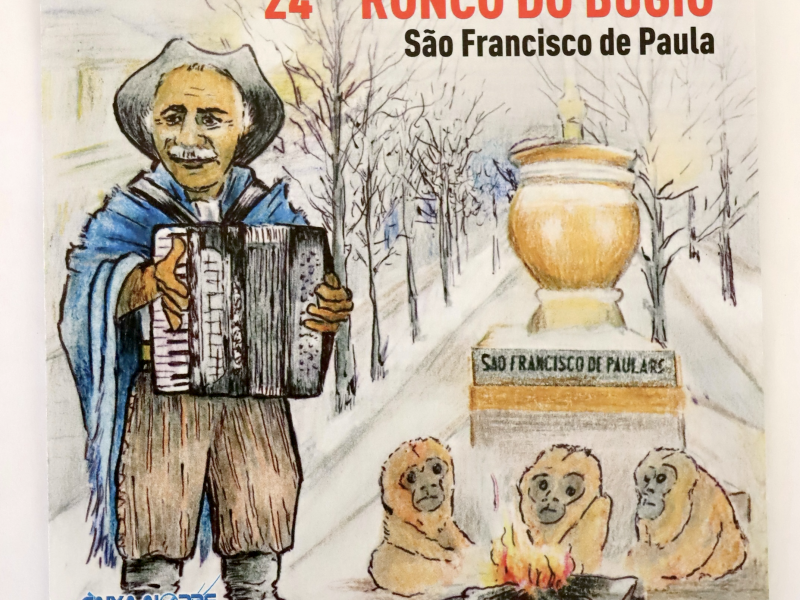 Capa do disco comemorativo da 24ª edição do Ronco do Bugio